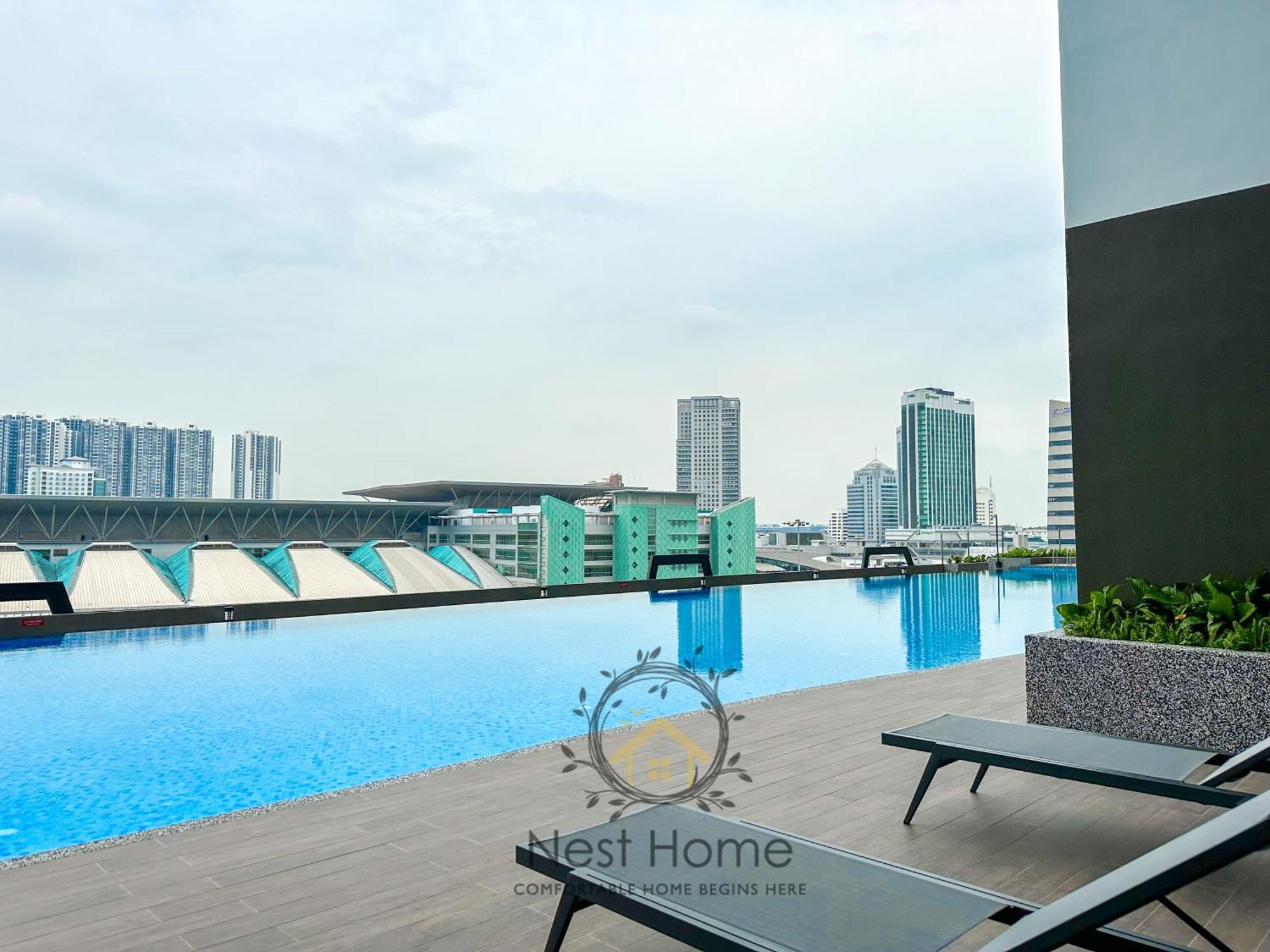 Twin Tower Residence By Nest Home【5 Mins Walk To Ciq】 ジョホールバル エクステリア 写真