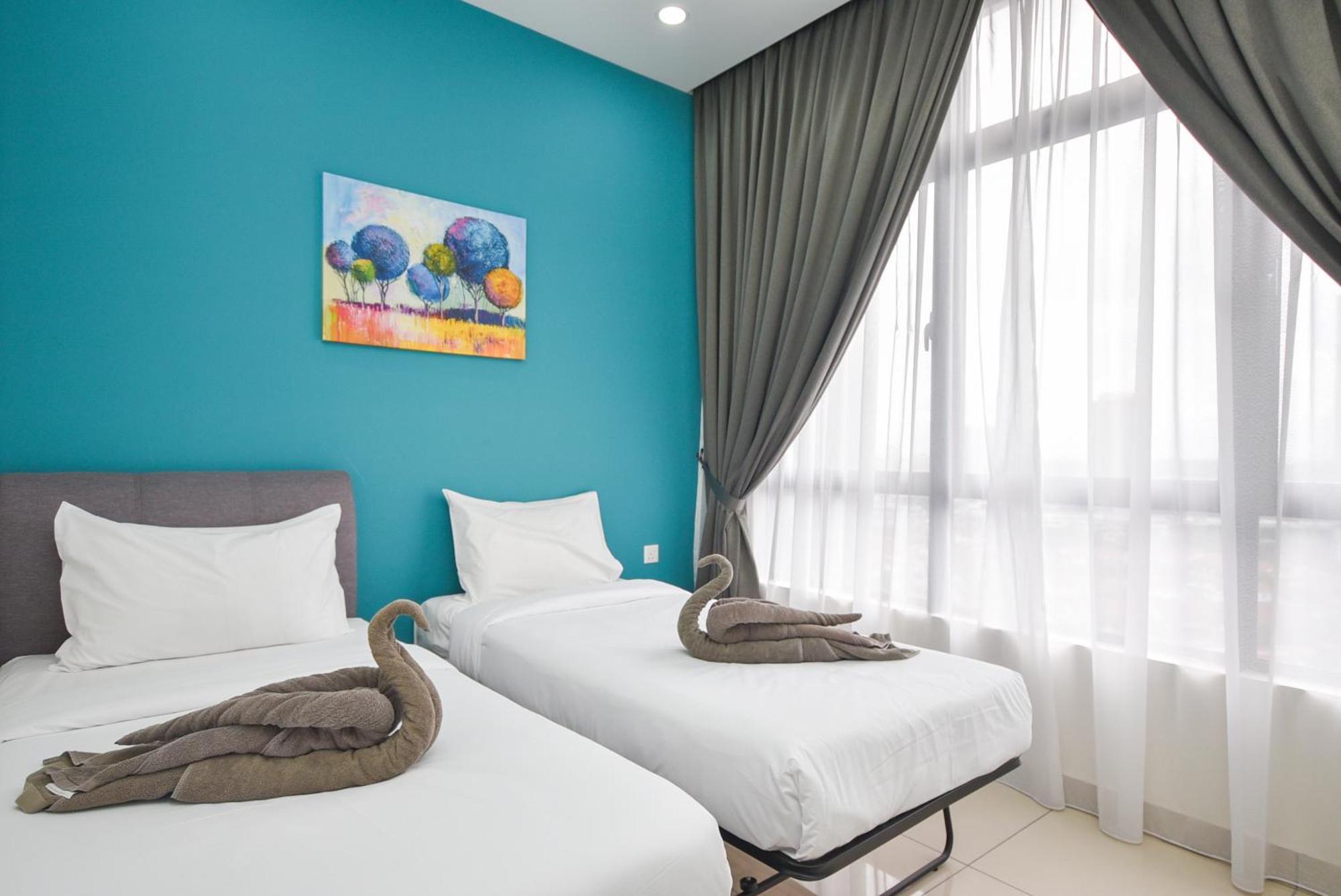 Twin Tower Residence By Nest Home【5 Mins Walk To Ciq】 ジョホールバル エクステリア 写真